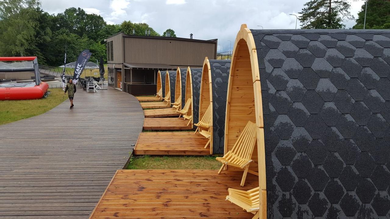 Camping Pod Zarasai Exteriér fotografie
