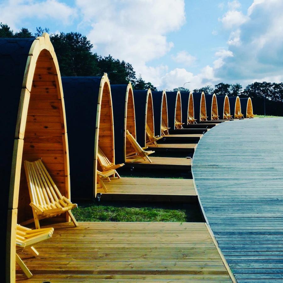 Camping Pod Zarasai Exteriér fotografie